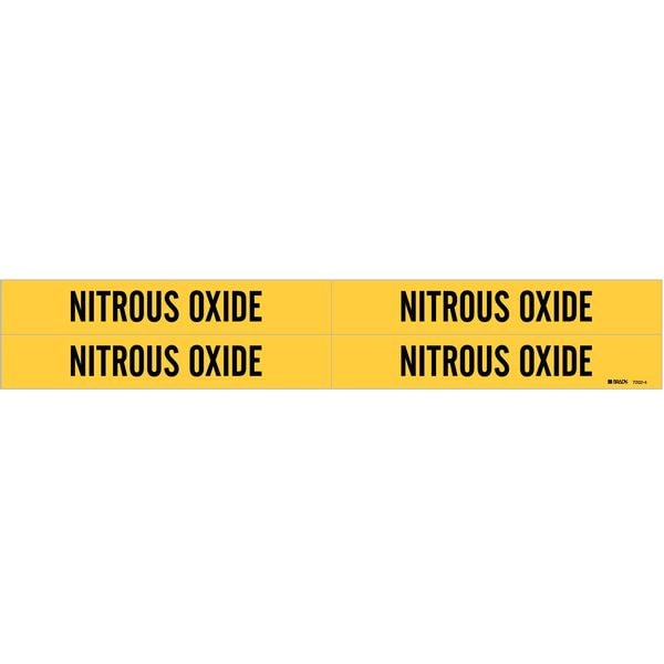 Pipe Markr, Nitrous Oxide, Y, 3/4to2-3/8 In