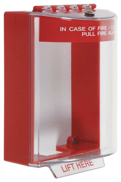 Pull Station Guard, Surface, 4inD