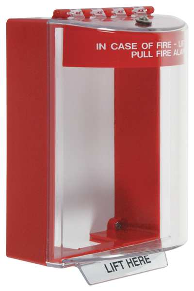 Pull Station Guard, Surface, 4inD