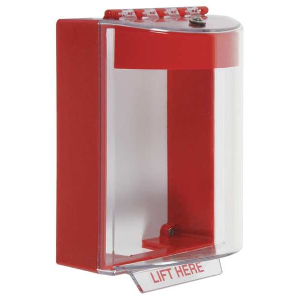 Pull Station Cover w/Horn, Surface, 4inD