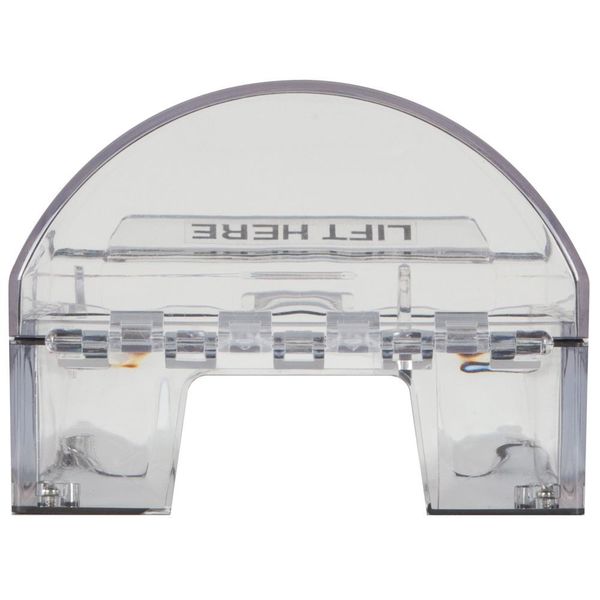 Surface Mount Clear Poly Enclose Protective Cover 4inD