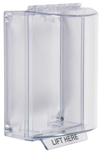 Surface Mount Clear Poly Enclose Protective Cover 4inD