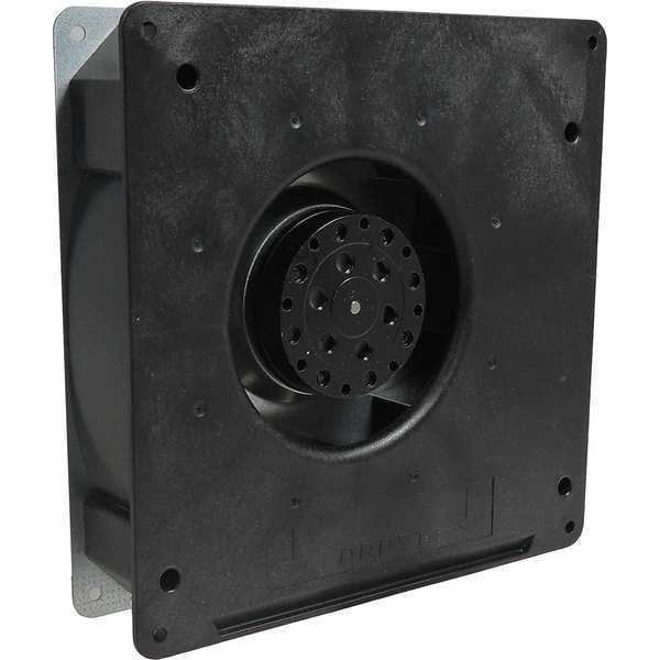 Compact Blower, Square, 115V AC, 1 Phase, 55.3 cfm cfm, 7 in W.