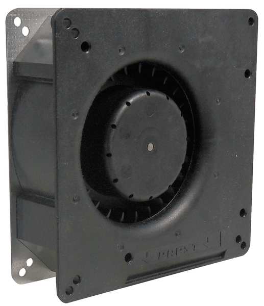 Compact Blower, Square, 12V DC, 32.4 cfm cfm, 5 1/3 in W.