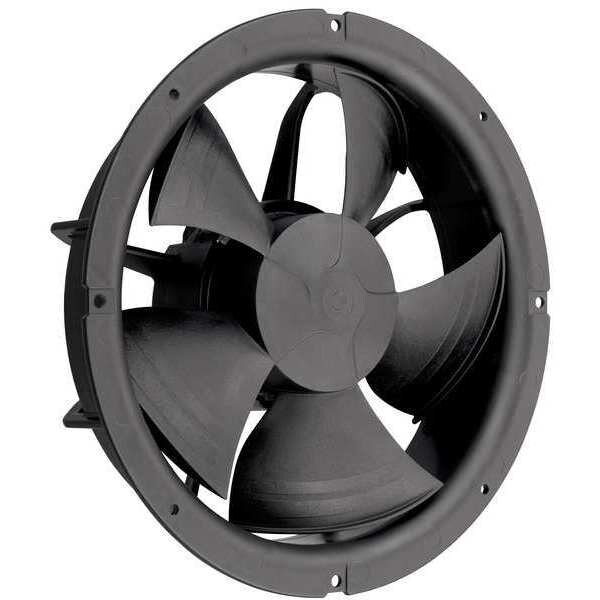 Axial Fan, Round, 115V AC, 1 Phase, 442 cfm