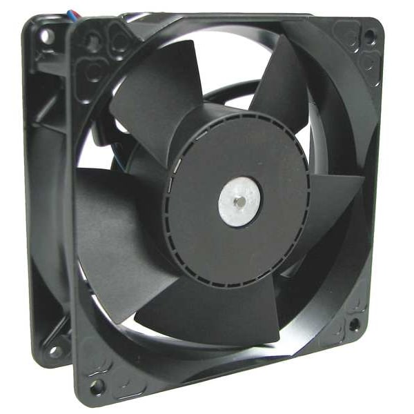 Standard Square Axial Fan, Square, 24V DC, 259 cfm, 4 2/3 in W.