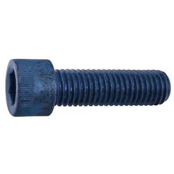 M5-0.80 Socket Head Cap Screw, Metric Blue Steel, 25 mm Length, 50 PK