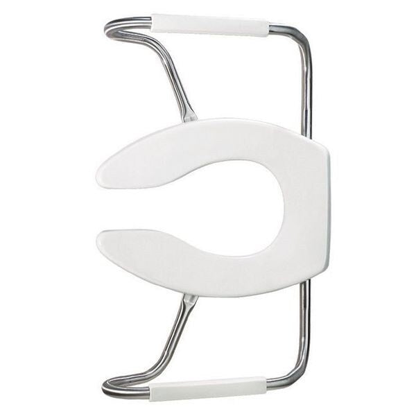 Toilet Seat, Without Cover, Plastic, Elongated, White