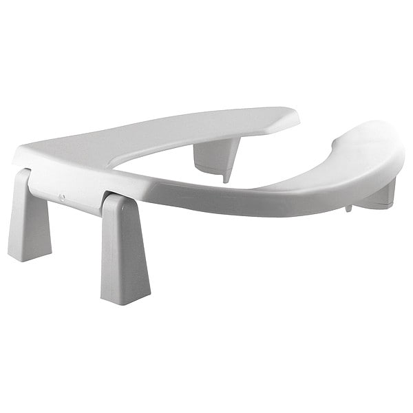 Toilet Seat, Without Cover, Plastic, Elongated, White