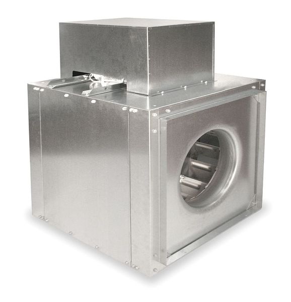InLine Duct Blower, 11 In, Less Drive Pkg