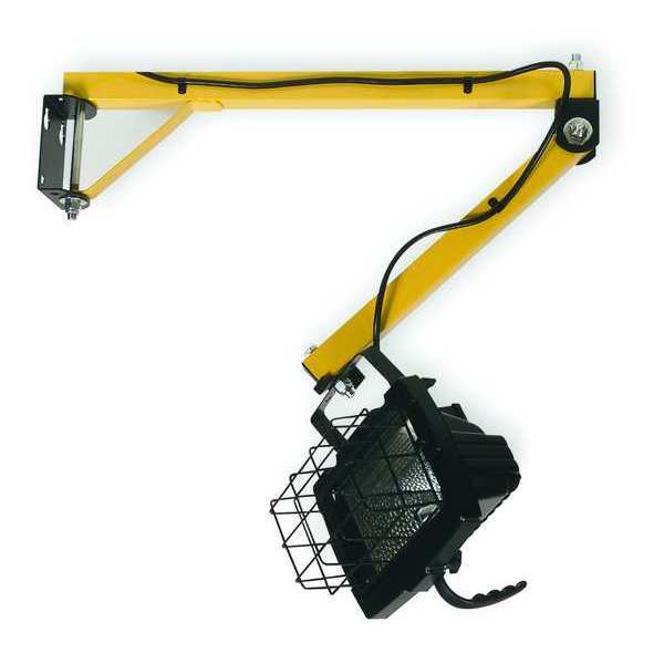 Dock Light, Quartz Halogen, 500W, 40 In Arm