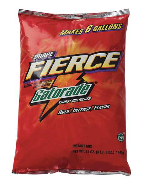 G Series, Thirst Quencher Sports Drink Mix, Powder, Fruit Punch, 6 Gal Yield Per 51 oz Pk, 1 Pack