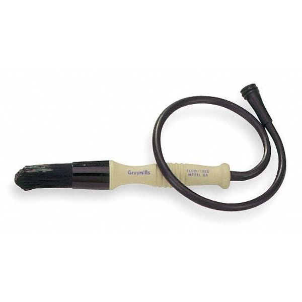 Flow-Thru Brush, 2 in. Bristle L, Black