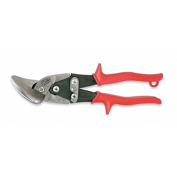 Offset Snip, Right/Straight, 9 1/4 in, Molybdenum Steel Jaw