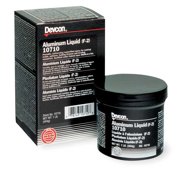 Epoxy Adhesive, 10710 Series, Gray, 5:01 Mix Ratio, 16 hr Functional Cure, Jar