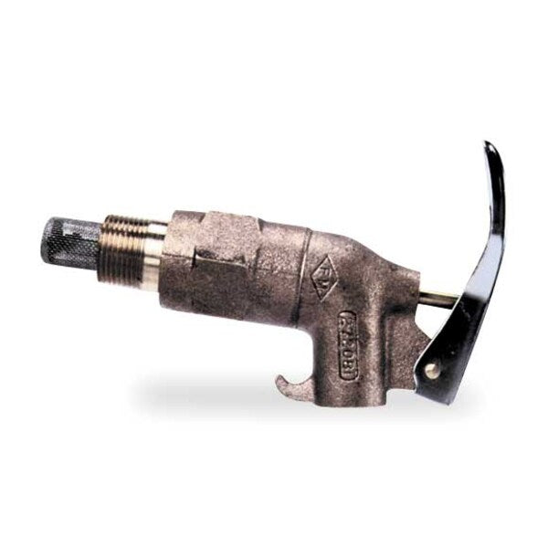 Drum Faucet, 3/4 In, Self-Closing, Brass