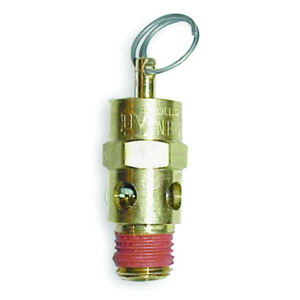 Air Safety Valve, 1/4 In Inlet, 200 psi
