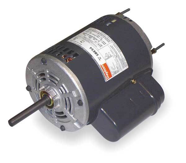 Motor, PSC, 1/2 HP, 1725,115/230V, 48Z, ODP