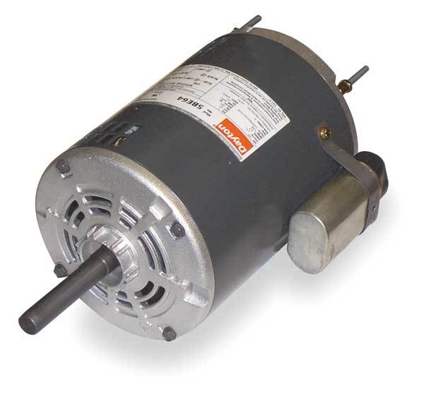 Motor, PSC, 1/2 HP, 1140,115/230V, 56Z, OAO
