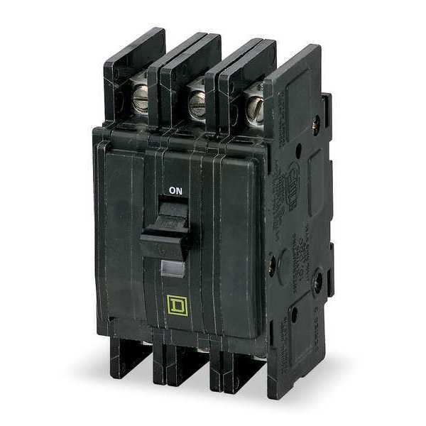 Miniature Circuit Breaker, 80 A, 120/240V AC, 3 Pole, Surface/DIN Rail Mounting Style, QOU Series