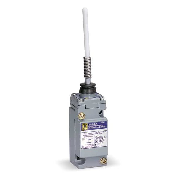 Heavy Duty Limit Switch, Wobble Stick, 1NC/1NO, 10A @ 600V AC