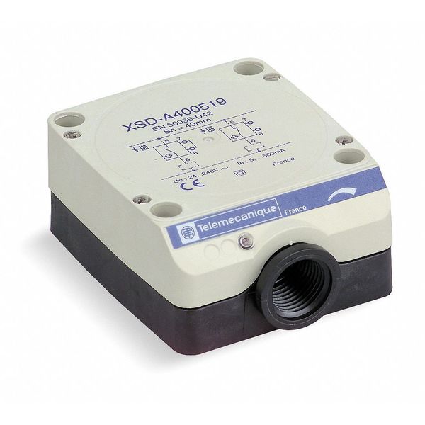 Rectngulr Proxmity Sensor, Indctiv, 2 Wire