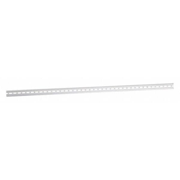 Channel, 35mm Din Rail, 39 in L, Prepunched