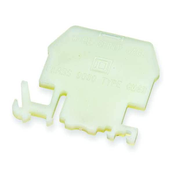 Terminal Block End Barrier, 2.30 in L