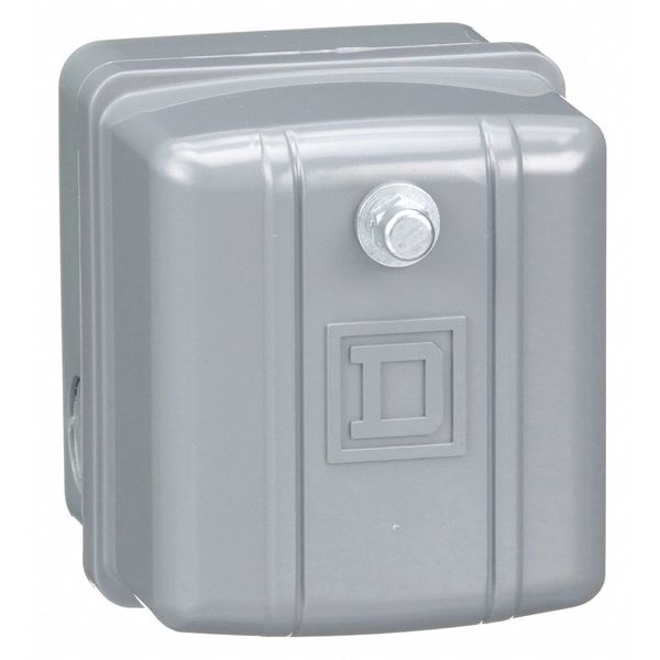 Pressure Switch, (1) Port, 1/4 in FNPS, DPST, 40 to 200 psi, Standard Action