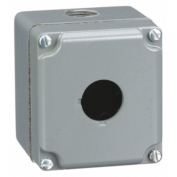 Pushbutton Enclosure, 30mm, 1 Hole, Al