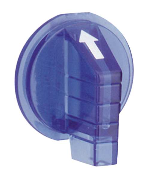 Selector Switch Knob, Lever, Blue, 30mm