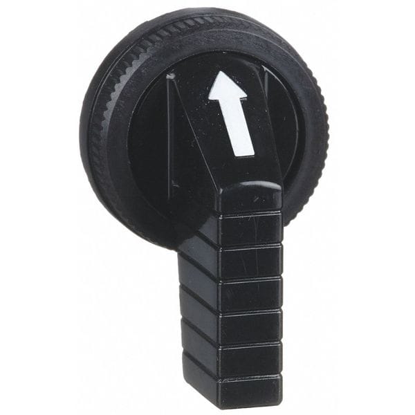 Switch Knob, Extended Lever, Black, 30mm