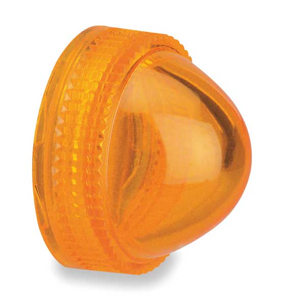 Pilot Light Lens 30 mm, Amber