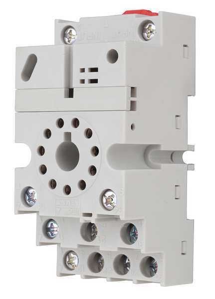 Relay Socket, Standard, Octal, 11 Pin, 16A