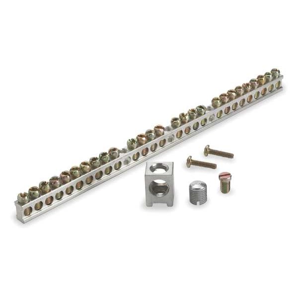 Qo Ground Bar Kit, Amps: 600 A