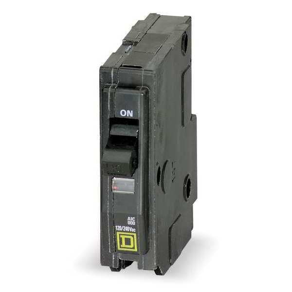 Miniature Circuit Breaker, 70 A, 120/240V AC, 1 Pole, Plug In Mounting Style, QO Series