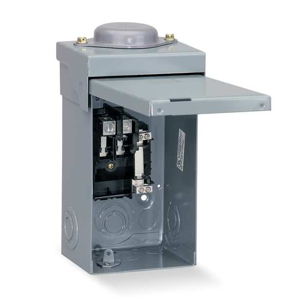 Load Center, 3 Spaces, 60 A Amps, 208Y/120/240V AC, QO Circuit Breaker Type