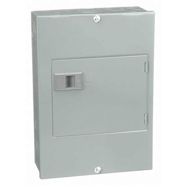 Load Center, 8 Spaces, 100 A Amps, 120/240V AC, QO Circuit Breaker Type
