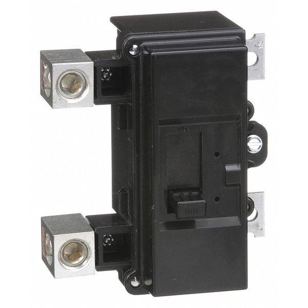 Miniature Circuit Breaker, 100 A, 120/240V AC, 2 Pole, Bolt On Mounting Style, QOM Series