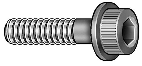 M4-0.70 Socket Head Cap Screw, Black Oxide Steel, 16 mm Length, 50 PK
