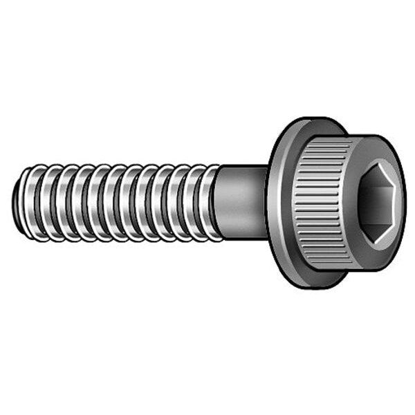 M6-1.00 Socket Head Cap Screw, Black Oxide Steel, 20 mm Length, 10 PK