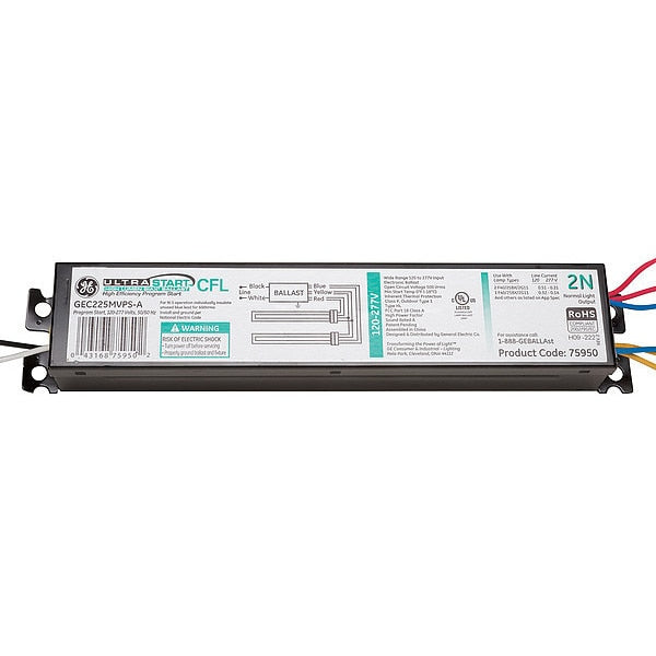 CFL Ballast, Electronic, 99W, 120/277V
