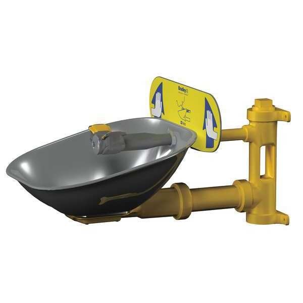 Wall Mounted Eyewash Station Stainless Steel