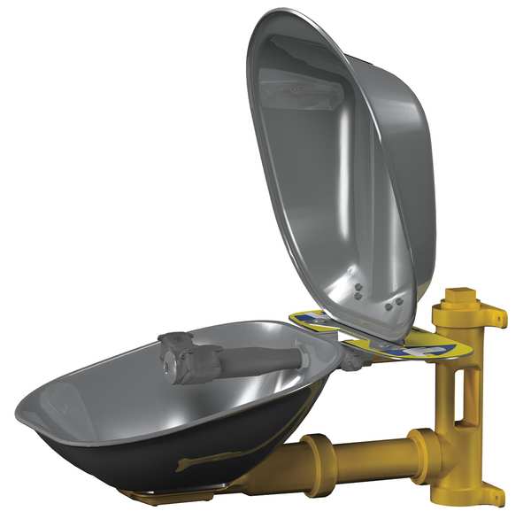 Wall Mounted Eyewash Station Stainless Steel