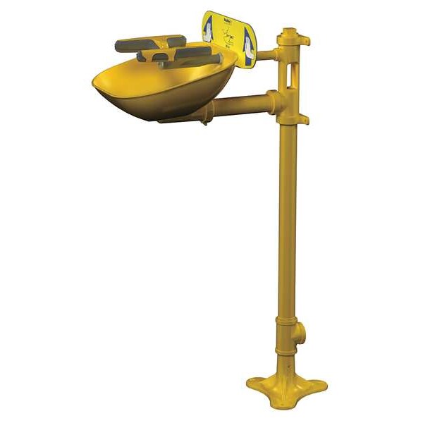 Pedestal Mounted Eyewash Station Plastic