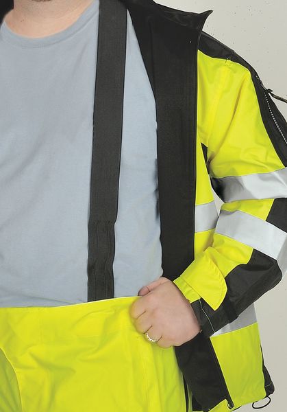 Hi-Vis Breathable Rain Pants, Yellow, 5XL