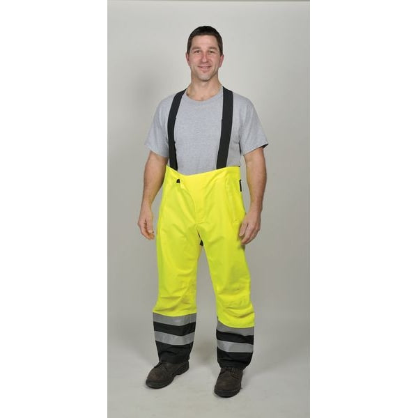 Hi-Vis Breathable Rain Pants, Yellow, 2XL