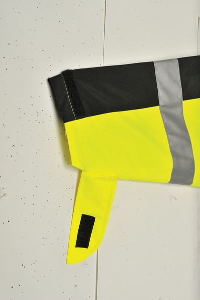 Breathable Rain Jacket w/Hood, Yellow, M