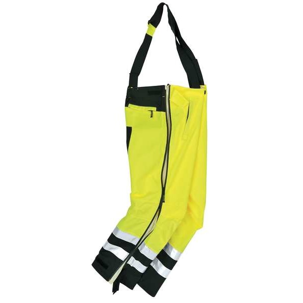 Hi-Vis Breathable Rain Pants, Yellow, 3XL