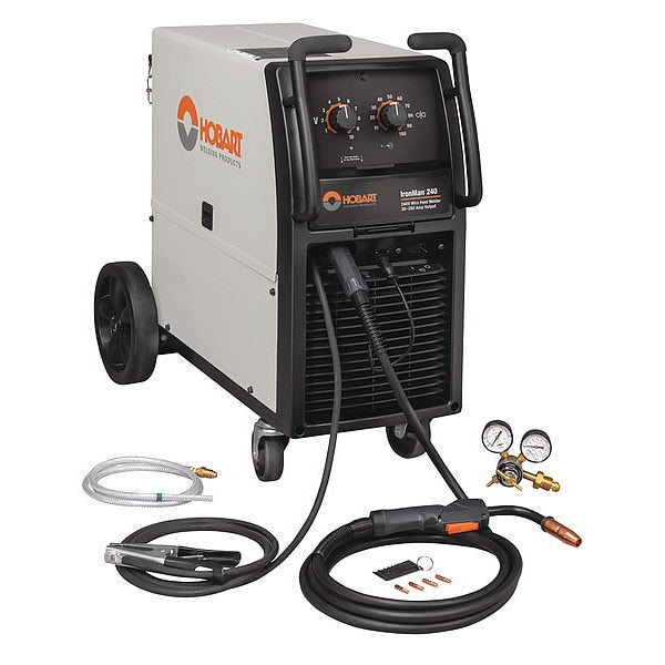 MIG Welder, Ironman 240, 1, 240V AC, 30 to 250A DC, 60 %